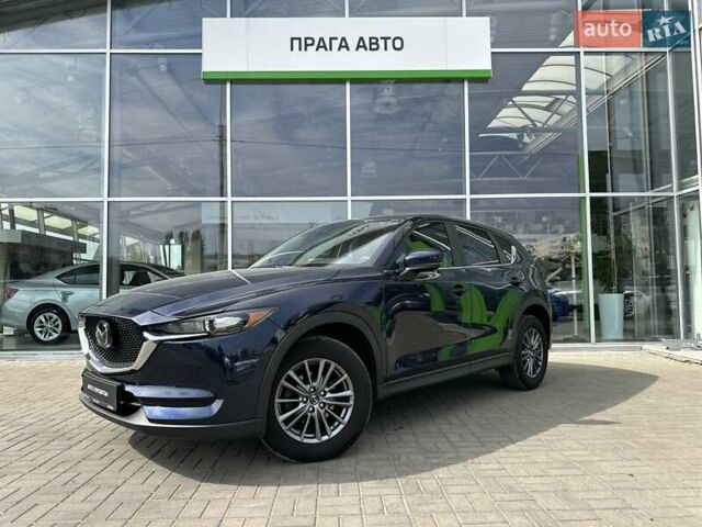Синий Мазда СХ-5, объемом двигателя 2.49 л и пробегом 95 тыс. км за 20400 $, фото 1 на Automoto.ua