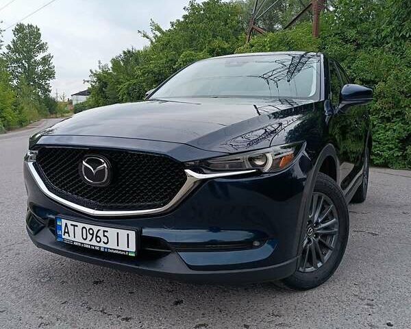 Синий Мазда СХ-5, объемом двигателя 2.49 л и пробегом 87 тыс. км за 21500 $, фото 1 на Automoto.ua