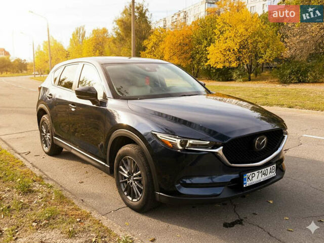 Синий Мазда СХ-5, объемом двигателя 2.49 л и пробегом 90 тыс. км за 21000 $, фото 1 на Automoto.ua