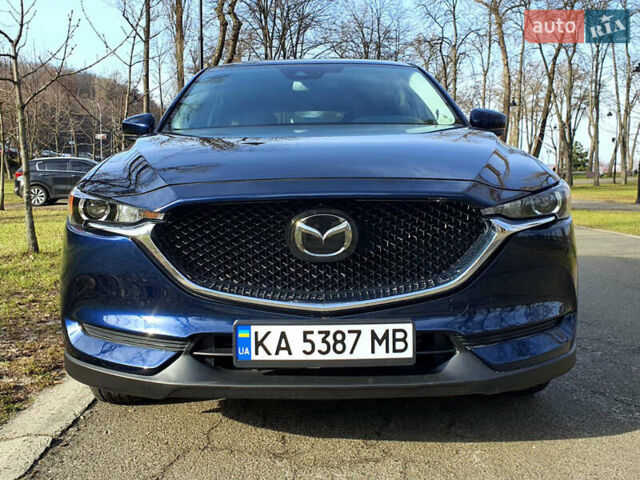Синий Мазда СХ-5, объемом двигателя 2.5 л и пробегом 16 тыс. км за 24000 $, фото 1 на Automoto.ua