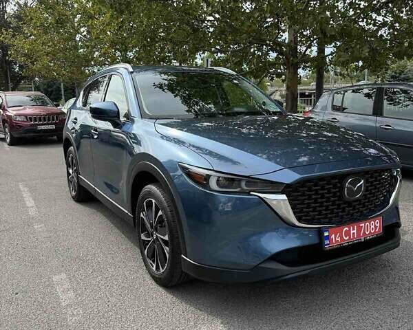 Синий Мазда СХ-5, объемом двигателя 2.5 л и пробегом 35 тыс. км за 24999 $, фото 1 на Automoto.ua