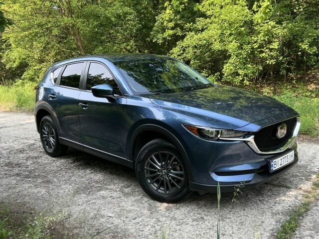 Синий Мазда СХ-5, объемом двигателя 2.5 л и пробегом 125 тыс. км за 20000 $, фото 1 на Automoto.ua