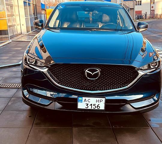 Синий Мазда СХ-5, объемом двигателя 2.5 л и пробегом 22 тыс. км за 25000 $, фото 1 на Automoto.ua