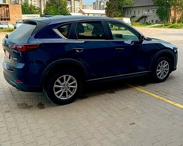 Синий Мазда СХ-5, объемом двигателя 2.5 л и пробегом 50 тыс. км за 23800 $, фото 1 на Automoto.ua