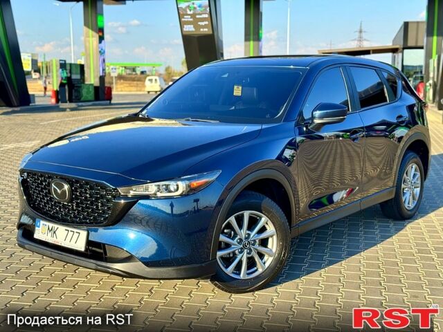 Синий Мазда СХ-5, объемом двигателя 2.5 л и пробегом 89 тыс. км за 23500 $, фото 1 на Automoto.ua