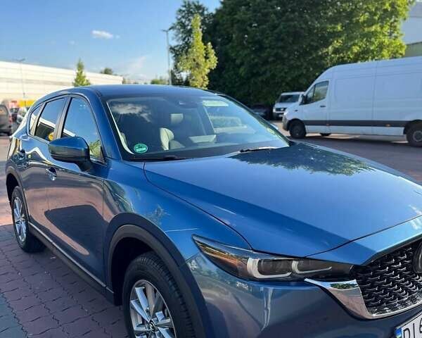 Синий Мазда СХ-5, объемом двигателя 2.49 л и пробегом 12 тыс. км за 25500 $, фото 1 на Automoto.ua