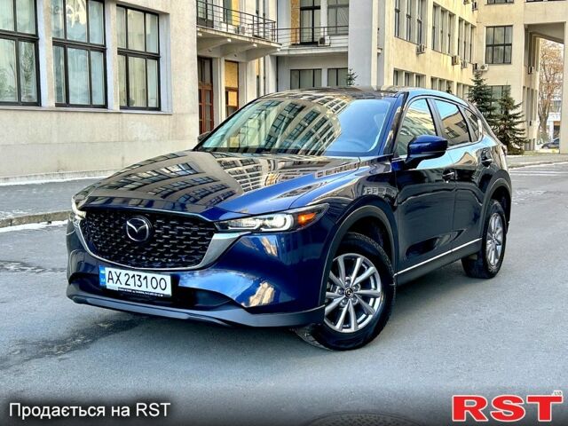 Синий Мазда СХ-5, объемом двигателя 2.5 л и пробегом 18 тыс. км за 23500 $, фото 1 на Automoto.ua