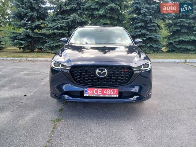 Синий Мазда СХ-5, объемом двигателя 2.5 л и пробегом 9 тыс. км за 23500 $, фото 1 на Automoto.ua