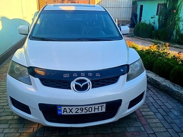 Мазда СХ-7 2006 в Харькове на Automoto.ua Белый Мазда СХ-7, объемом двигателя 2.3 л и пробегом 94 тыс. км за 5700 $, фото 1 на Automoto.ua