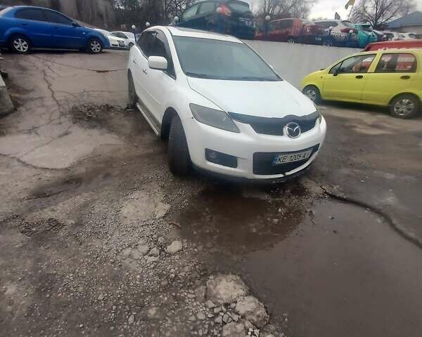 Белый Мазда СХ-7, объемом двигателя 2.3 л и пробегом 256 тыс. км за 6300 $, фото 1 на Automoto.ua