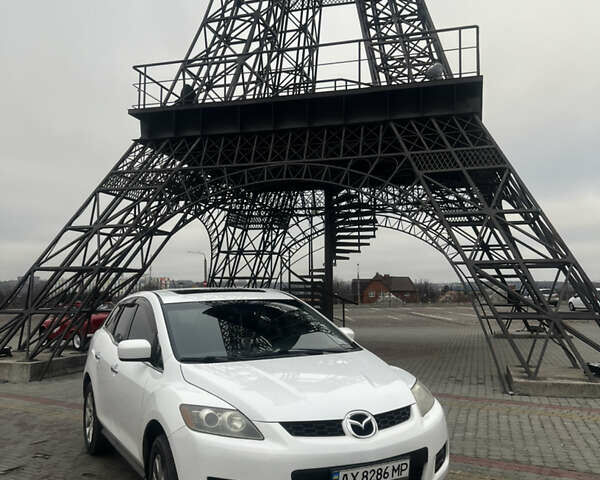 Белый Мазда СХ-7, объемом двигателя 2.26 л и пробегом 181 тыс. км за 7500 $, фото 1 на Automoto.ua