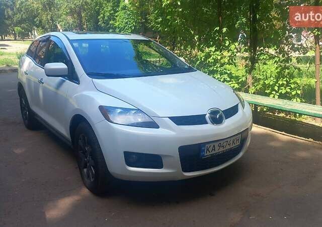 Белый Мазда СХ-7, объемом двигателя 2.3 л и пробегом 206 тыс. км за 7400 $, фото 1 на Automoto.ua