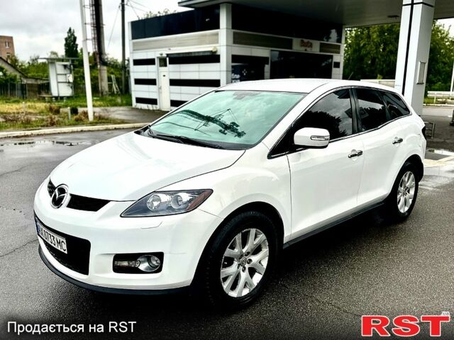 Белый Мазда СХ-7, объемом двигателя 2.3 л и пробегом 190 тыс. км за 7850 $, фото 1 на Automoto.ua