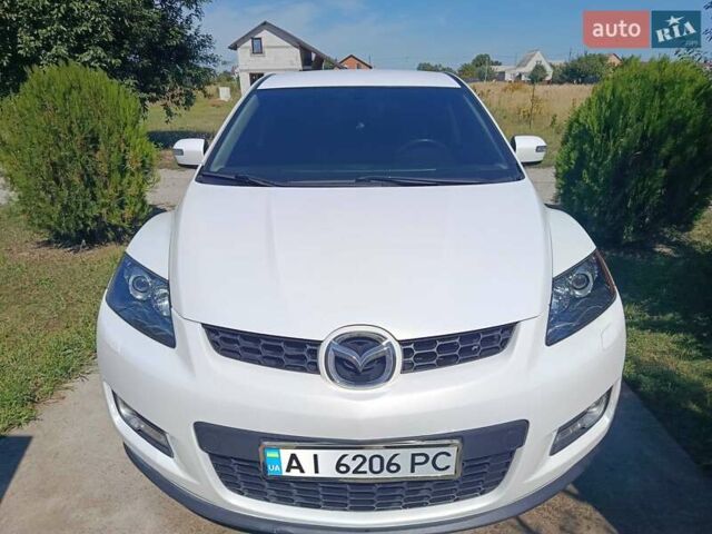Белый Мазда СХ-7, объемом двигателя 2.3 л и пробегом 169 тыс. км за 7500 $, фото 1 на Automoto.ua