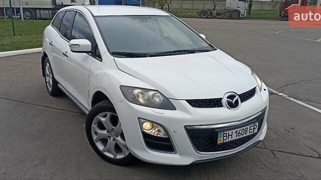 Белый Мазда СХ-7, объемом двигателя 2.26 л и пробегом 193 тыс. км за 8500 $, фото 1 на Automoto.ua