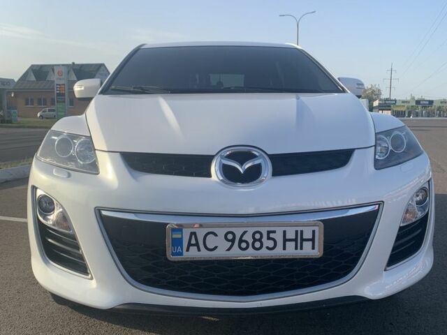 Белый Мазда СХ-7, объемом двигателя 2.2 л и пробегом 185 тыс. км за 9500 $, фото 1 на Automoto.ua