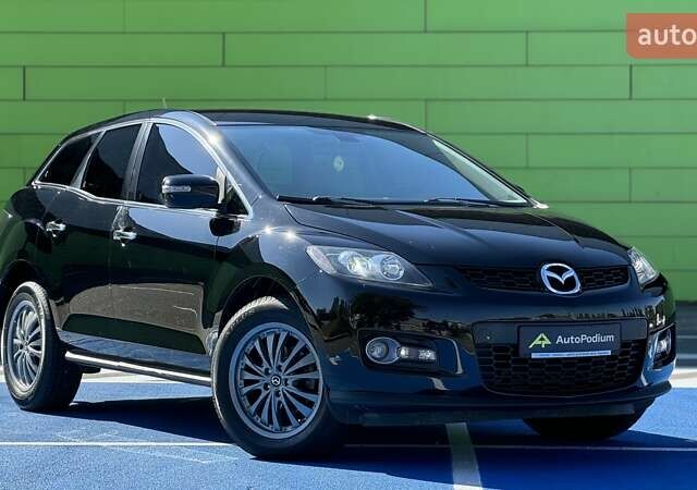 Черный Мазда СХ-7, объемом двигателя 2.26 л и пробегом 160 тыс. км за 8500 $, фото 1 на Automoto.ua