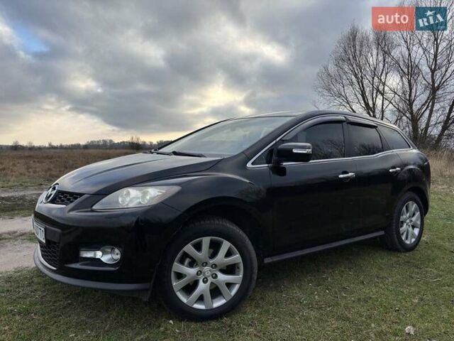 Черный Мазда СХ-7, объемом двигателя 2.26 л и пробегом 220 тыс. км за 7950 $, фото 1 на Automoto.ua