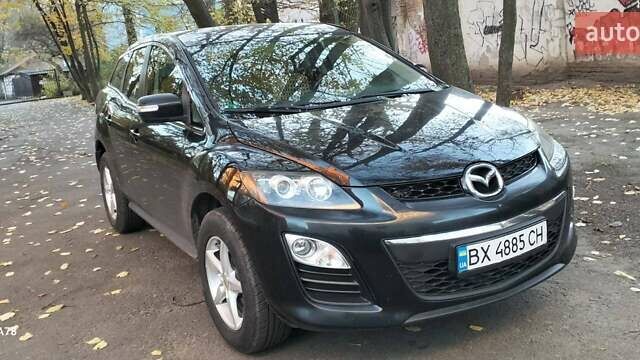 Черный Мазда СХ-7, объемом двигателя 2.2 л и пробегом 171 тыс. км за 8500 $, фото 1 на Automoto.ua