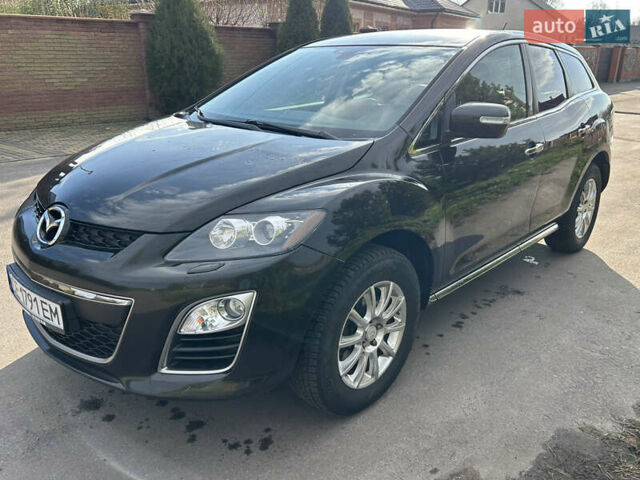 Черный Мазда СХ-7, объемом двигателя 2.2 л и пробегом 211 тыс. км за 9950 $, фото 1 на Automoto.ua