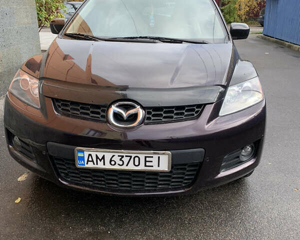 Фиолетовый Мазда СХ-7, объемом двигателя 2.3 л и пробегом 160 тыс. км за 9000 $, фото 1 на Automoto.ua