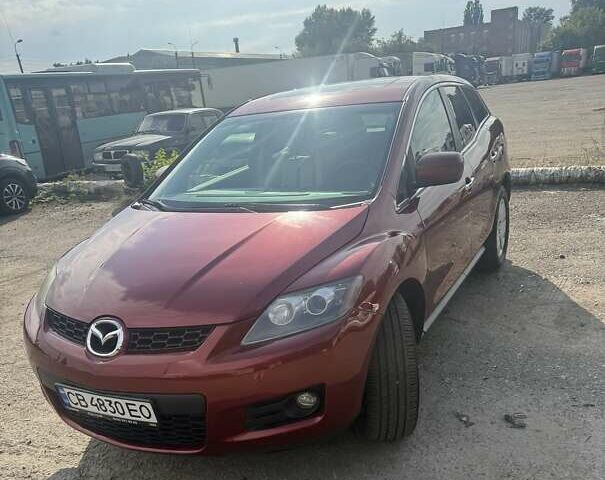 Красный Мазда СХ-7, объемом двигателя 2.3 л и пробегом 86 тыс. км за 7500 $, фото 1 на Automoto.ua