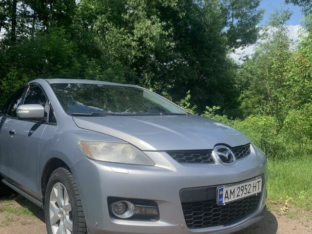 Серый Мазда СХ-7, объемом двигателя 2.3 л и пробегом 260 тыс. км за 5850 $, фото 1 на Automoto.ua