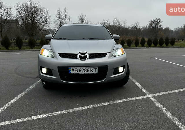 Серый Мазда СХ-7, объемом двигателя 2.3 л и пробегом 216 тыс. км за 7100 $, фото 1 на Automoto.ua