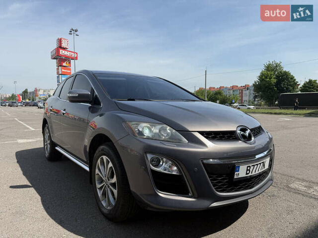 Серый Мазда СХ-7, объемом двигателя 2.18 л и пробегом 132 тыс. км за 11950 $, фото 1 на Automoto.ua