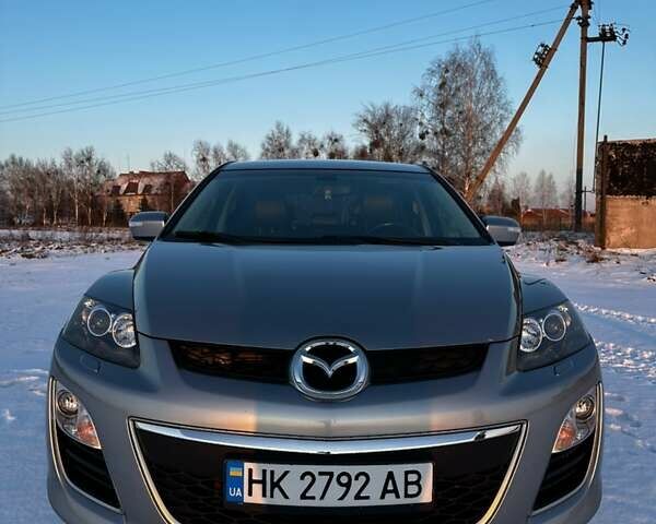 Серый Мазда СХ-7, объемом двигателя 2.2 л и пробегом 192 тыс. км за 9500 $, фото 1 на Automoto.ua