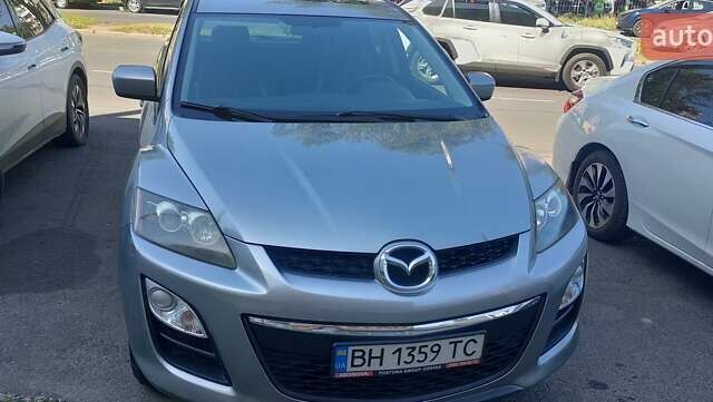 Серый Мазда СХ-7, объемом двигателя 2.5 л и пробегом 199 тыс. км за 8900 $, фото 1 на Automoto.ua