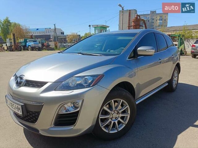 Серый Мазда СХ-7, объемом двигателя 2.2 л и пробегом 249 тыс. км за 10700 $, фото 1 на Automoto.ua