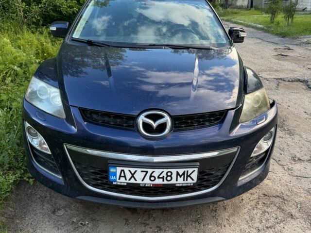 Синий Мазда СХ-7, объемом двигателя 2.3 л и пробегом 144 тыс. км за 4700 $, фото 1 на Automoto.ua