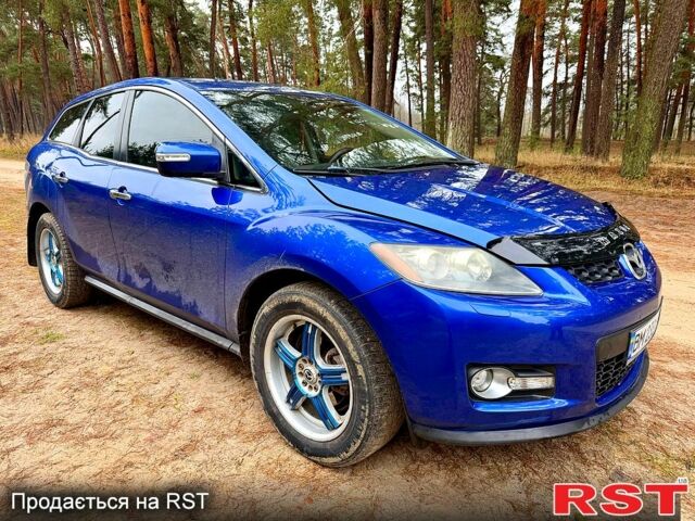 Синий Мазда СХ-7, объемом двигателя 2.3 л и пробегом 223 тыс. км за 6250 $, фото 1 на Automoto.ua
