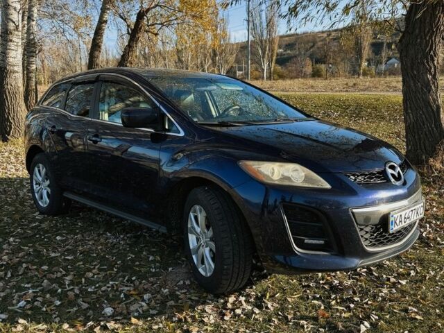 Синий Мазда СХ-7, объемом двигателя 2.3 л и пробегом 188 тыс. км за 8000 $, фото 1 на Automoto.ua