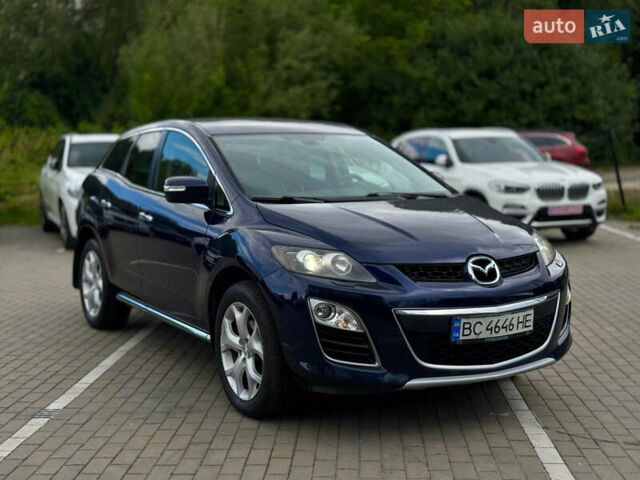 Синий Мазда СХ-7, объемом двигателя 2.2 л и пробегом 228 тыс. км за 9990 $, фото 1 на Automoto.ua