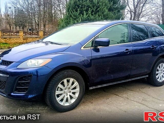 Синий Мазда СХ-7, объемом двигателя 2.5 л и пробегом 158 тыс. км за 9300 $, фото 1 на Automoto.ua
