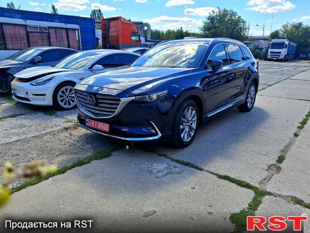 Синий Мазда СХ-9, объемом двигателя 2.5 л и пробегом 56 тыс. км за 31000 $, фото 1 на Automoto.ua