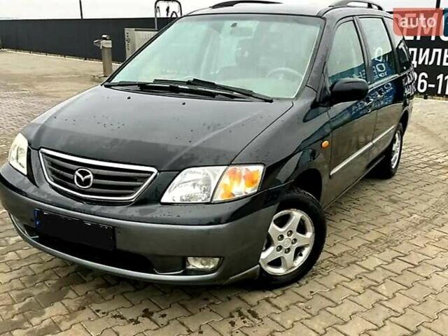 Черный Мазда МПВ, объемом двигателя 1.99 л и пробегом 224 тыс. км за 3800 $, фото 1 на Automoto.ua