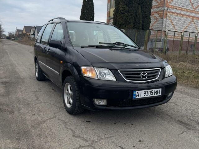 Чорний Мазда МПВ, об'ємом двигуна 2 л та пробігом 195 тис. км за 3500 $, фото 1 на Automoto.ua