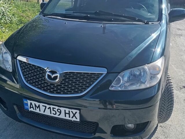 Зелений Мазда МПВ, об'ємом двигуна 2 л та пробігом 429 тис. км за 3400 $, фото 1 на Automoto.ua