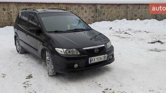 Черный Мазда Премаси, объемом двигателя 1.7 л и пробегом 286 тыс. км за 3500 $, фото 1 на Automoto.ua