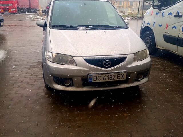 Серый Мазда Премаси, объемом двигателя 2 л и пробегом 200 тыс. км за 3500 $, фото 1 на Automoto.ua