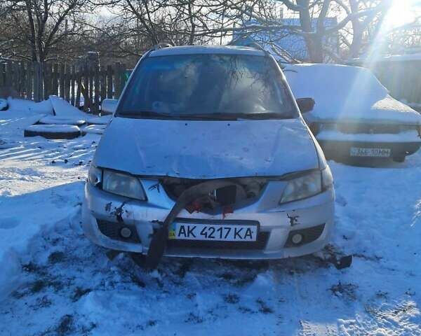 Сірий Мазда Премасі, об'ємом двигуна 2 л та пробігом 300 тис. км за 590 $, фото 1 на Automoto.ua