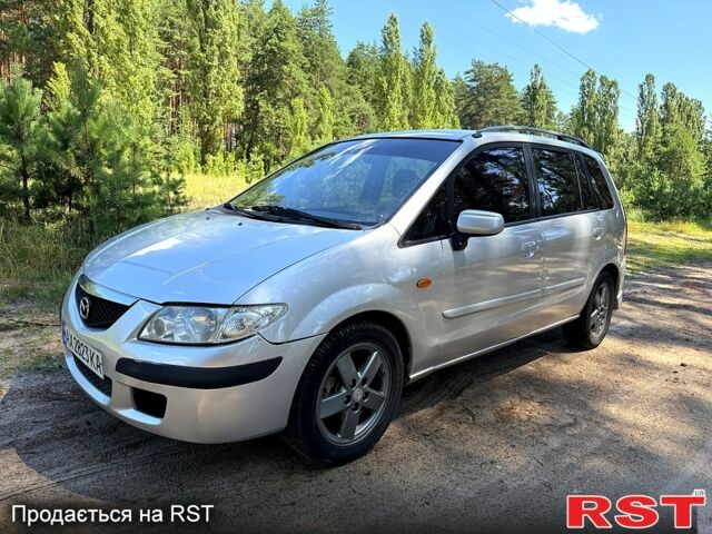 Серый Мазда Премаси, объемом двигателя 2 л и пробегом 245 тыс. км за 3450 $, фото 1 на Automoto.ua