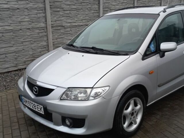 Серый Мазда Премаси, объемом двигателя 2 л и пробегом 324 тыс. км за 3500 $, фото 1 на Automoto.ua