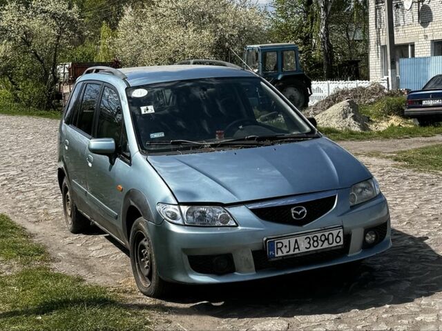 Серый Мазда Премаси, объемом двигателя 2 л и пробегом 223 тыс. км за 600 $, фото 1 на Automoto.ua