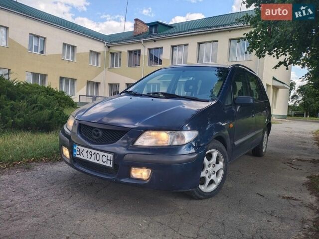 Синий Мазда Премаси, объемом двигателя 1.84 л и пробегом 350 тыс. км за 1950 $, фото 1 на Automoto.ua