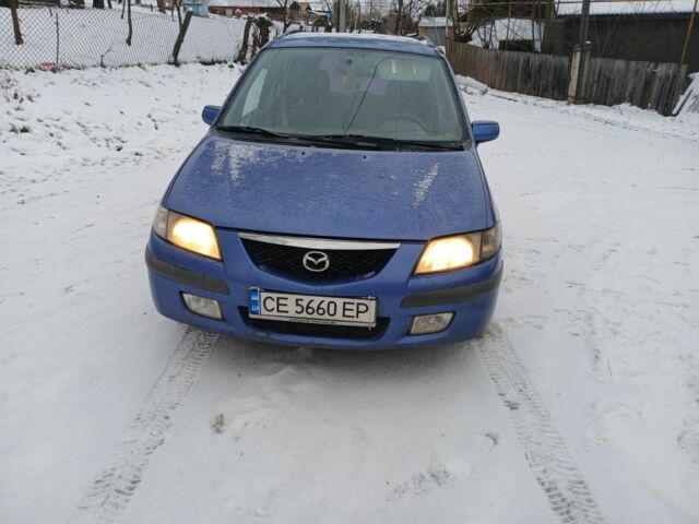 Синий Мазда Премаси, объемом двигателя 2 л и пробегом 1 тыс. км за 2400 $, фото 1 на Automoto.ua