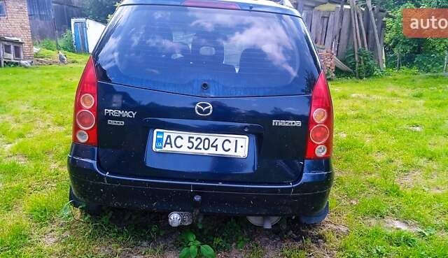 Синий Мазда Премаси, объемом двигателя 2 л и пробегом 100 тыс. км за 1600 $, фото 1 на Automoto.ua